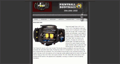 Desktop Screenshot of paintballbodybags.com